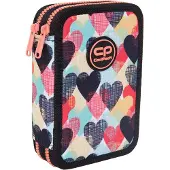 CoolPack Piórnik 2-komorowy z wyposażeniem Jumper 2 chocolove