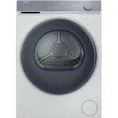 Haier X Series 7 HD90-A367U1-IT, Freistehend, Frontlader, Wärmepumpe, Weiß, Drehregler, Berührung, Chrom