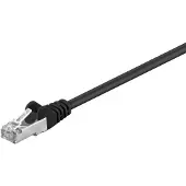 Goobay CAT 5-1000 SFTP Black 10m, 10 m, RJ-45, RJ-45