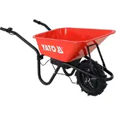 YATO Benzinbetriebener Minidumper, motorisierte Schubkarre, 4,1 kW/5,58 PS, 300 kg, 136 x 74 x 95 cm, 196 cm³