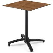 Oviala Terrassentisch 70 cm, klappbar, Laminat Eiche bernsteinfarben - Opéra