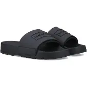 Hunter Pantoletten Unisex Schwarz Synthetisch