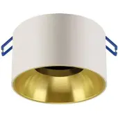 Silamp Einbaustrahler WEISS und GOLD für GU10 Glühbirnen