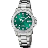 Festina Damen Uhr Casual Edelstahl Armbanduhr silber UF20503/7