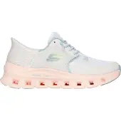 SKECHERS Damen-Sneaker-Slipper SLIP-INS GLIDE-STEP Mehrfarbig, Farbe:beige/schlamm, EU Größe:391/2