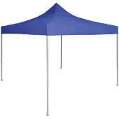 Syfax Party-Zelt Blau 200 x 200 x 315 cm Oxford-Stoff
