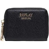 Replay Geldbörse Zip Around Wallet Black schwarz