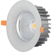 Silamp LED-Einbaustrahler COB Rund 60W - Neutralweiß 4000K - 5500K