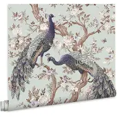 Laura Ashley Vliestapete "Belvedere" FSC zertifiziert, mit lebhaftem Druck, 10 Meter Länge