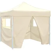Syfax Party-Zelt Creme 291 x 291 x 315 cm Oxford-Stoff