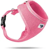 Curli Basic Geschirr Air-Mesh pink, Größe: M / Gewicht: 6-9 kg