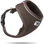 Curli Basic Geschirr Air-Mesh Braun XS