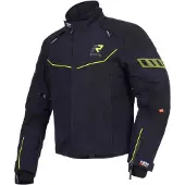 Rukka Armagate Schwarz Gelb Motorrad Textiljacke Größe 58