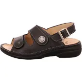 Finn Comfort , Isera, Damen, Sandale, Finnstretch, Schwarz, NEU - Damenschuhe Sandale bequem / lose Einlage, Schwarz