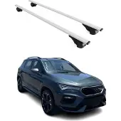 Omtec Dachträger Gepäckträger für Cupra Ateca 2018-2025 Metall Grau