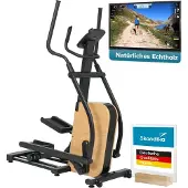 Skandika Crosstrainer Treliv P22, 32 Stufen, 22 Programme, Bluetooth, Kinomap, Schwungmasse 22 kg