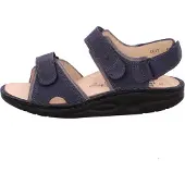 Finn Comfort , Yuma, Damensandale, Lake, Blau, Leder, Neu - Damenschuhe Sandale bequem / lose Einlage, Blau