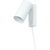 Licht-Erlebnisse Wandlampe mit Schalter verstellbar GU10 Weiß Metall Modern Wandleuchte