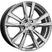 Momo 17 Zoll Alufelge k2 hd 17"x7.5" 5x110 PCD ET30 65.1mm Felge Silber