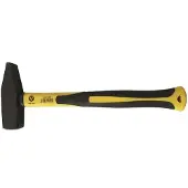 Vago-Tools Schlosserhammer Fiberglasstiel 500 Schlosser Hammer Hämmer Stielschutz