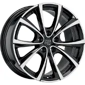 MSW Alufelge 27T 9.5X19 5X120 Et 40 Gloss Black Full Polished