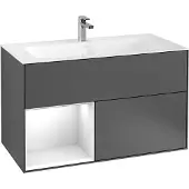 Villeroy & Boch Waschtischunterschrank FINION 996 x 591 x 498 mm Regalelement Peony Peony