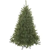 Triumph tree Bristlecone Nadelbaum - Weihnachtsbaum künstlich mit PVC Hardneedle-Spitzen - Weihnachtsdeko für stimmungsvolle Feiertage - Weihnachten Dekoration mit stabilen Ästen - 120 x 79 cm - Grün