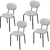 HTI Stuhl Anella Cappucchino 4er-Set