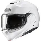 HJC F100 Solid Weiß Klapphelm Größe 2XL