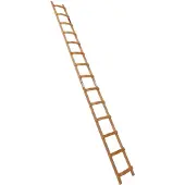 Euroline Holz Dachdeckerleiter 14 Sprossen