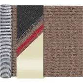 AKO Primaflor Sicherheitsmatte - Beige - 1,20m x 5,50m - Beschichtete PVC-Granulat Sauberlaufmatte - Rutschsicherer Läufer gegen Nässe und Glätte