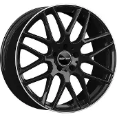 Gmp Alufelge Berghem 11.5X21 5X112 Et 43 Black Diamond Lip