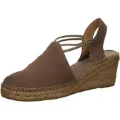 Toni pons Espadrilles Damen Tremp Taupe Wildleder