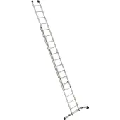 Euroline Premium 302 Schiebeleiter 2x14 Sprossen mit Vario-Traverse