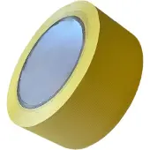 Vago-Tools 20 Rollen Schutzband 33m Klebeband Putzband Abklebeband gerillt gelb