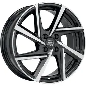 MSW Alufelge 80-4 7X17 4X100 Et 37 Gloss Black Full Polished