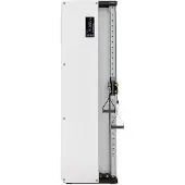 HMS BS302 Doppelkabelzug Kraftstation | Commercial Wandmontierte Kabelzugstation mit 2×50 kg Gewichten