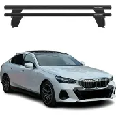 Menabo Dachträger Grundträger für BMW 5 G60 2024-2025 Alu Schwarz 2tlg