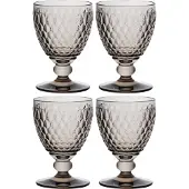 Villeroy & Boch Boston Coloured 4er Set Rotweinglas 200 ml Smoke Kristallglas