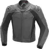 Büse Assen Motorrad Lederjacke, schwarz, 102