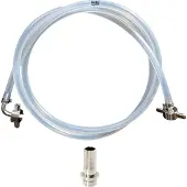 BieTal Bier Schlauch Leitung 300cm Messing Tülle 7 mm Bierschlauch Zapfanlage