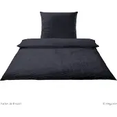 Elegante Seersucker Bettwäschegarnitur Chelsea Farbe weiss Größe 240x220+2x80x80cm