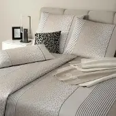 JOOP! Mako-Satin-Bettwäsche Leo Farbe cream Größe 200x220+2x40x80