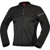 IXS Oxy-Air Mesh Schwarz Motorrad Textiljacke Größe M
