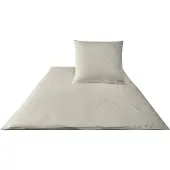 JOOP! Bettwäsche Mako-Satin Cornflower 4020 Farbe beige Größe 155x220cm + 80x80 cm