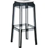 TPFLiving Barhocker Faxi Schwarz