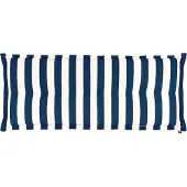 Kopu Mila Marineblau 120 cm – Hochwertiges Sofakissen – gestreift