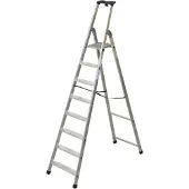 Facal Stufenstehleiter QUADRA S300 Aluminium 8 Stufen
