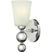HINKLEY Elstead Zelda Wandleuchte E27 Poliertes Nickel