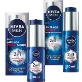 Nivea Anti-Age 2in1 Power Serum + 24h Feuchtigkeitscreme Lsf30 Routine Set 80 ml